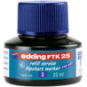 Edding FTK25-3 blå refill blæk til flipchart markers