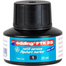 Edding FTK25-1 sort refill blæk til flipchart markers