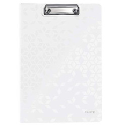 Clipboard WOW med forside A4 hvid