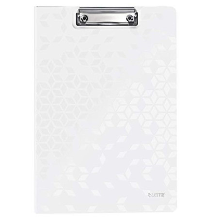 Clipboard WOW med forside A4 hvid