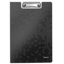 Clipboard WOW med forside A4 sort