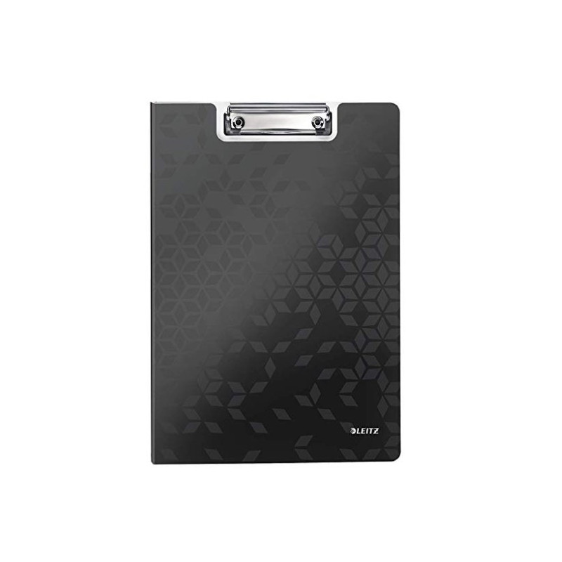 Clipboard WOW med forside A4 sort