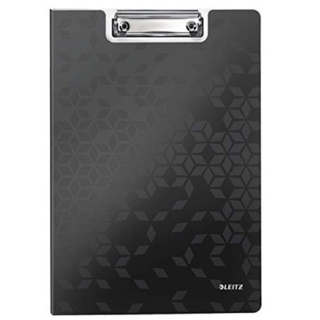 Clipboard WOW med forside A4 sort