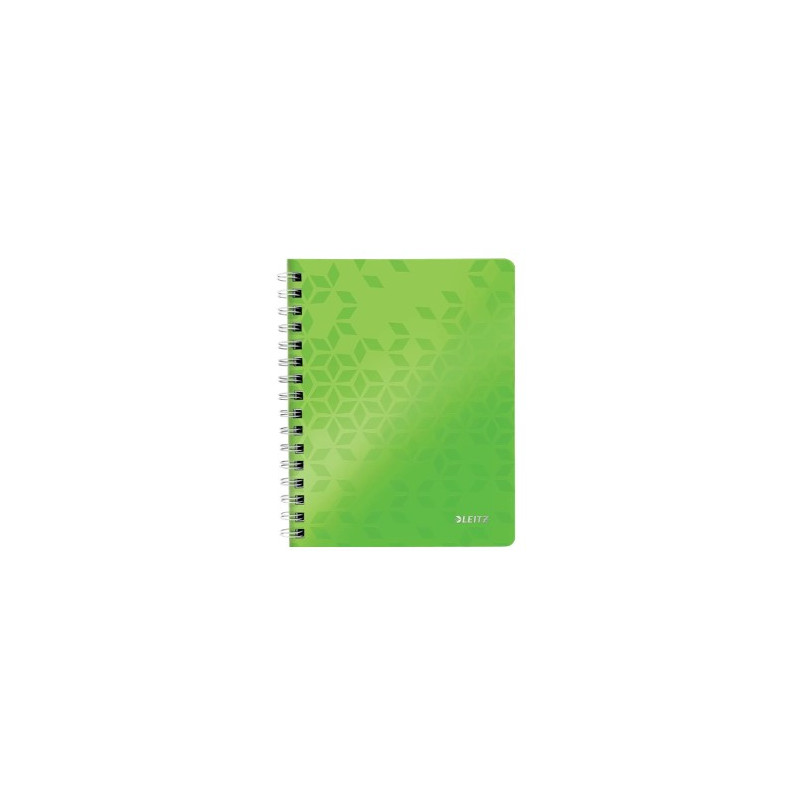 Notesblok WOW PP A5 lin. 80ark m-hul grøn Notesblok WOW PP A5 lin. 80ark m-hul grøn