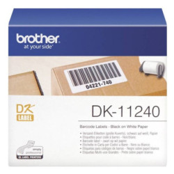 Brother DK-11240-DK11240 Etiketter 102 x 50mm 600stk