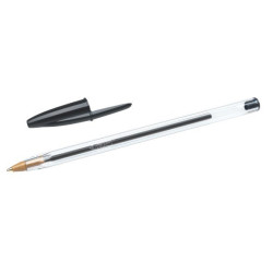 Cristal Medium Kuglepen sort