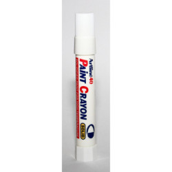 Paint Crayon High temp 40 hvid