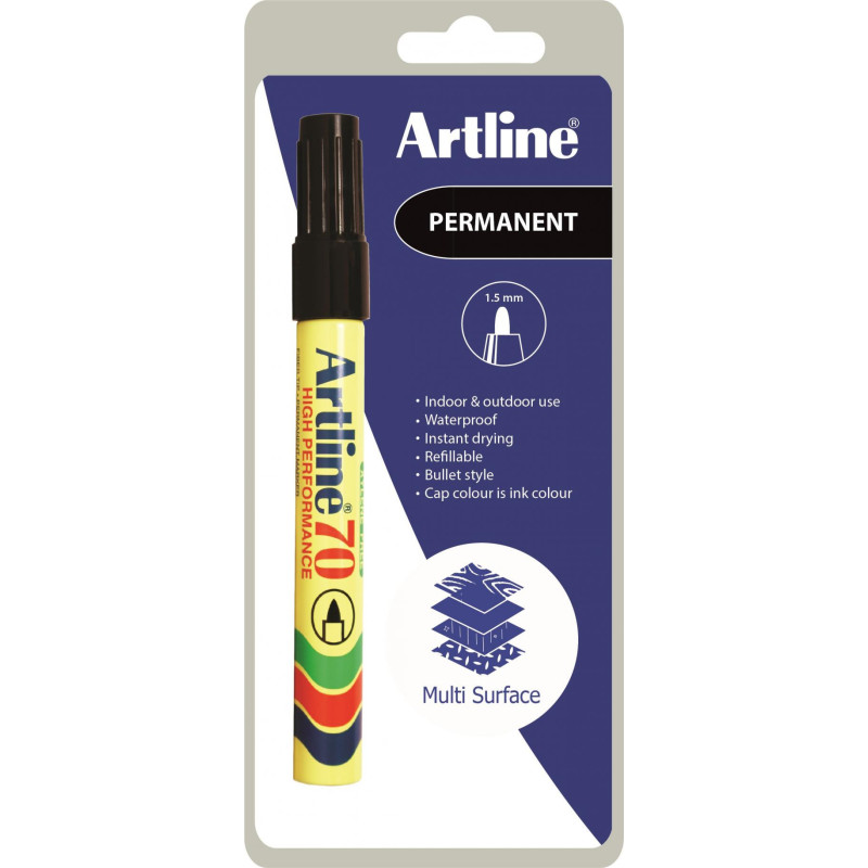 Marker 70 sort Blisterpak Marker 70 sort Blisterpak