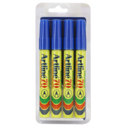 Marker 70 blå 4-Blister