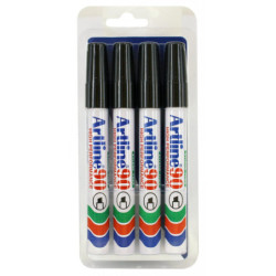 Marker 90 sort 4-Blister