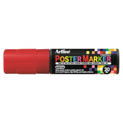 Poster Marker 20 rød