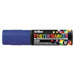 Poster Marker 20 blå