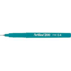 Fineliner 200 Fine 0.4 mørkegrøn