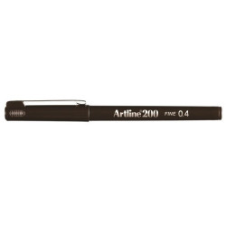 Fineliner 200 Fine 0.4 mørkebrun