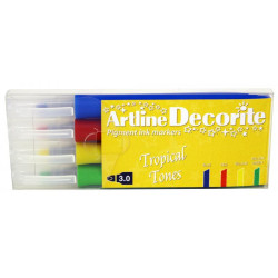 Decorite Flat Tropical 4-sæt