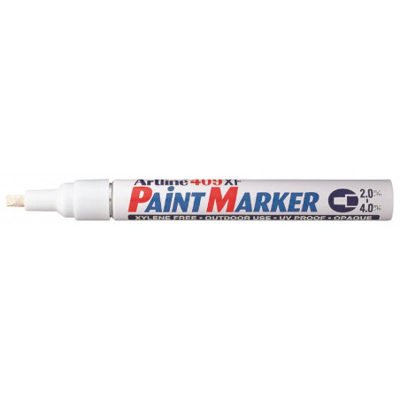 Marker 409XF Paint hvid