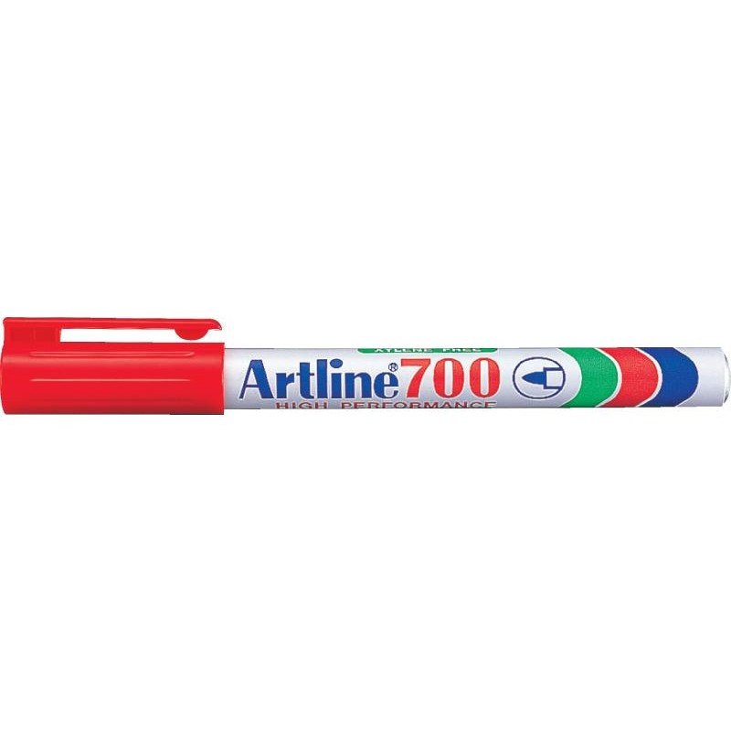 Marker 700 Permanent 0.7 rød