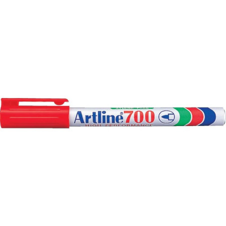 Marker 700 Permanent 0.7 rød