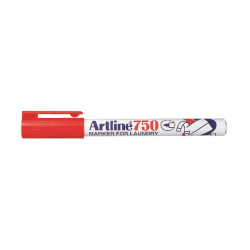 Marker 750 Tekstil rød