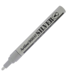 Metallic Markør 900XF 2.3mm sølv