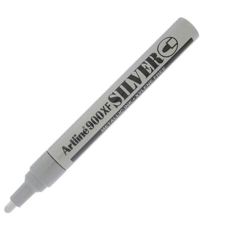 Metallic Markør 900XF 2.3mm sølv