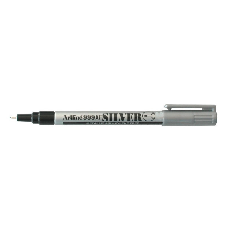 Metallic Marker 999XF 0.8 sølv
