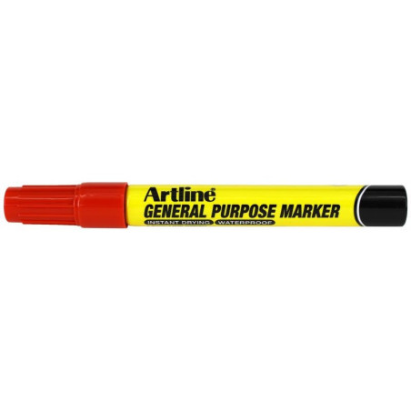 General purpose marker rød