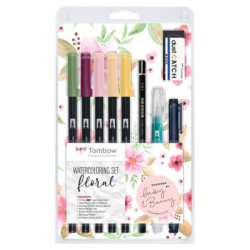 Marker ABT Dual Brush sæt Floral sæt