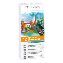 Marker ABT Dual Brush 12P-1 Basic sæt