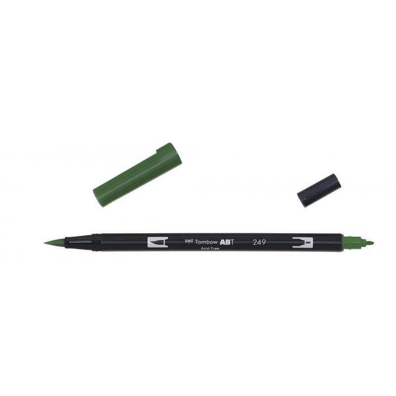 Marker ABT Dual Brush 249 hunter grøn Marker ABT Dual Brush 249 hunter grøn