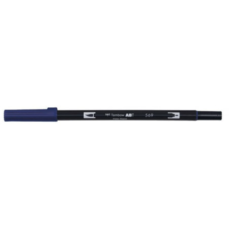 Marker ABT Dual Brush 569 jet blå