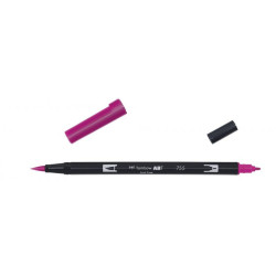 Marker ABT Dual Brush 755 rubine rød