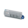 Toner patron 44315307 cyan til C610 original OKI