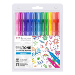 Marker TwinTone Rainbow 0