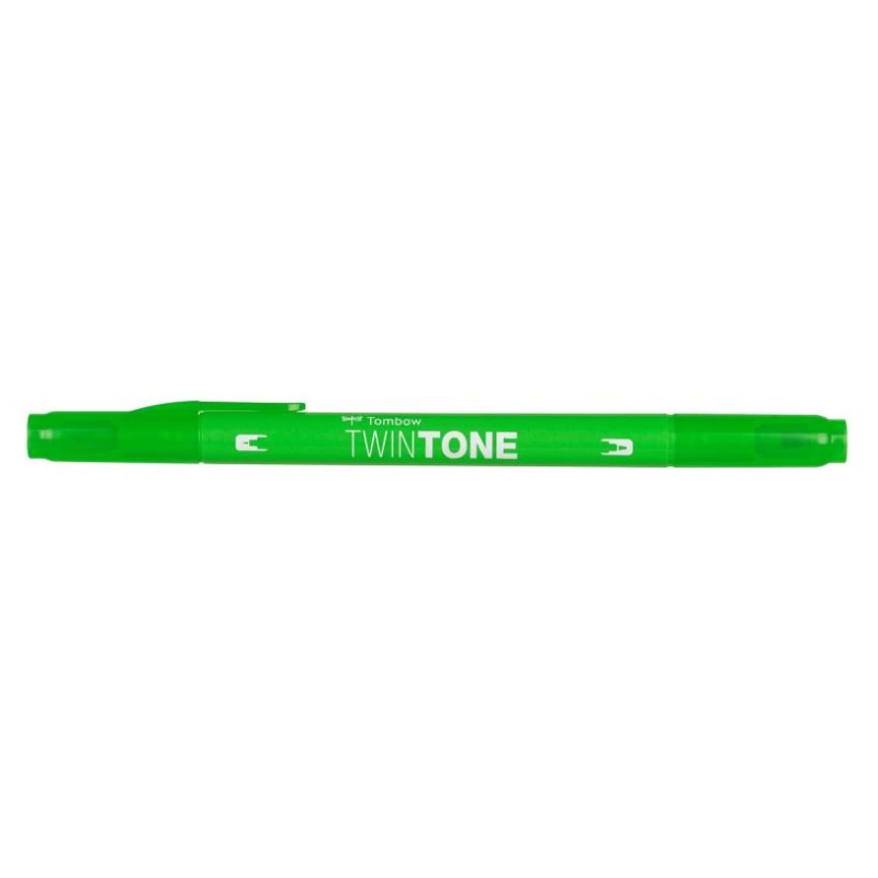 Marker TwinTone gul grøn 0