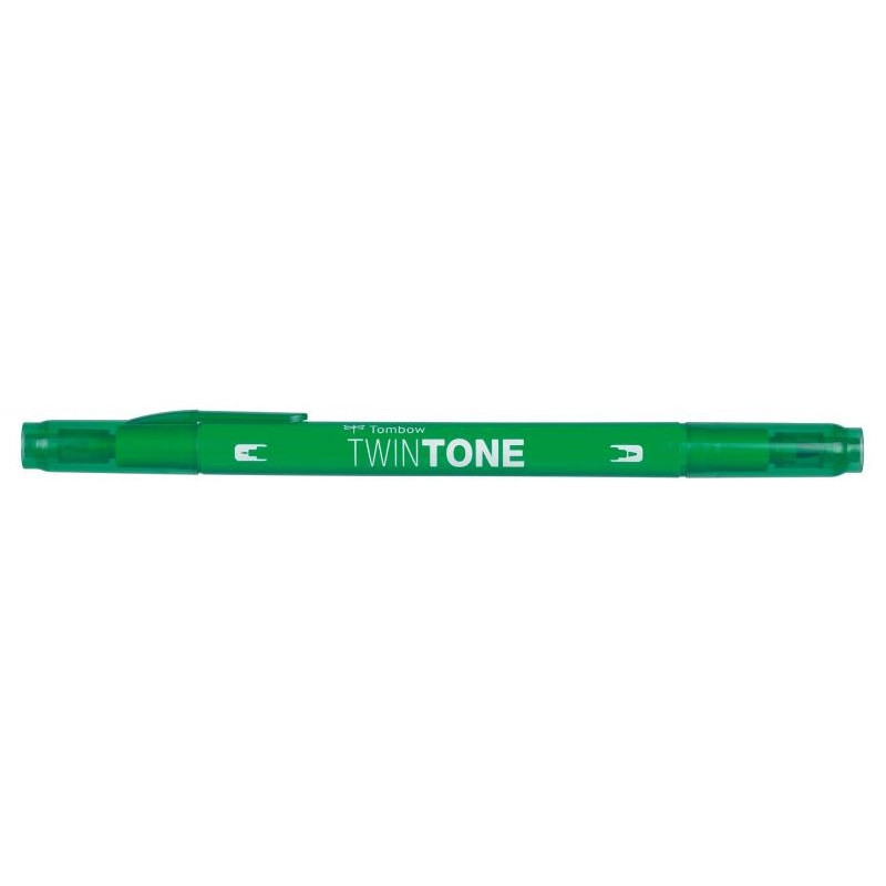 Marker TwinTone grøn 0