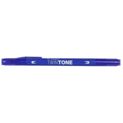 Marker TwinTone preussisk blå 0