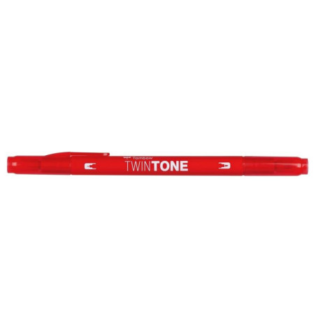 Marker TwinTone rød 0
