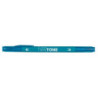 Marker TwinTone turquoise blå 0