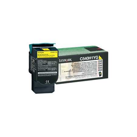 Tonerpatron Lexmark gul C540H1YG