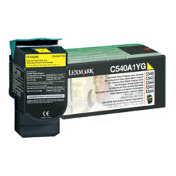 Tonerpatron Lexmark gul C540A1YG