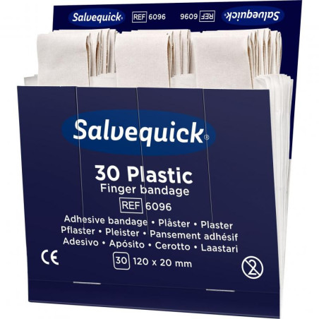 Salvequick Plaster plast ekstra lange refill
