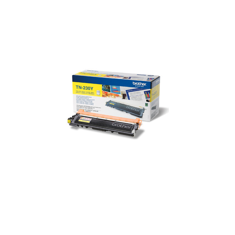 Tonerpatron TN230Y-TN-230Y gul