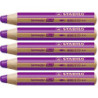Stabilo woody 880-370 Lavendel tyk farveblyant 5stk