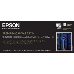24'' Premium Canvas Satin Roll 350g 12