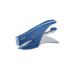 Hæftetang Leitz 5547 15 ark metallic blå