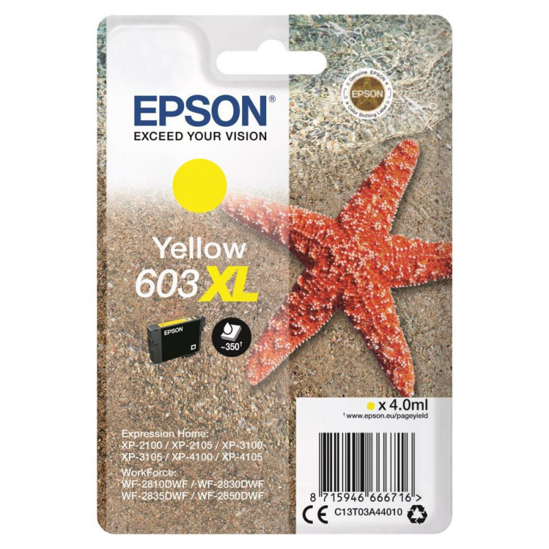 Blækpatron 603XL Gul