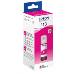 113 EcoTank Pigment Magenta blæk flaske