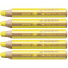 Stabilo woody 880-205 Gul tyk farveblyant 5stk