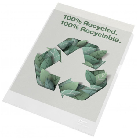 Omslag Recycled 100my A4 præg 100stk